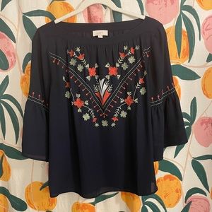 Embroidered Top
